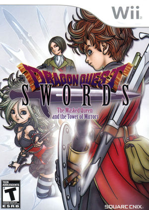 Cover for Dragon Quest Swords: The Masked Queen and the Tower of Mirrors.