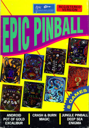 Cover for Epic Pinball.