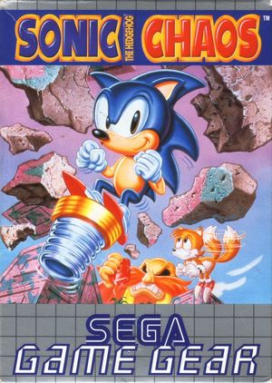 Cover for Sonic Chaos.