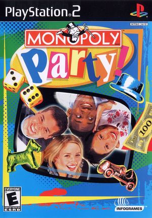 Cover for Monopoly Party.