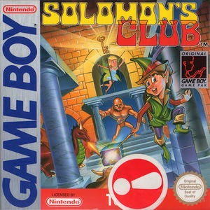 Cover for Solomon's Club.