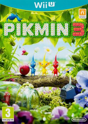 Cover for Pikmin 3.