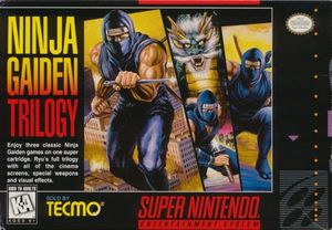 Cover for Ninja Gaiden Trilogy.