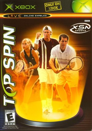 Cover for Top Spin.