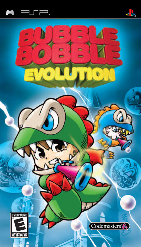 Cover for Bubble Bobble Evolution.