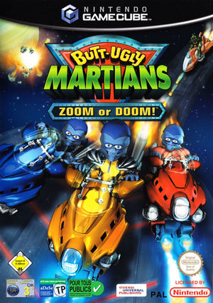 Cover for Butt-Ugly Martians: Zoom or Doom.