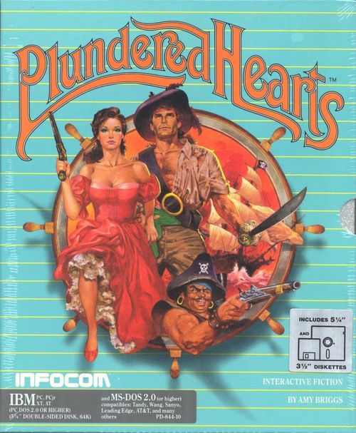 Cover for Plundered Hearts.