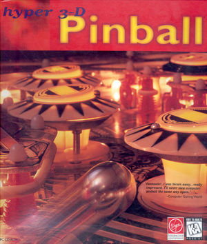 Cover for Hyper 3-D Pinball.