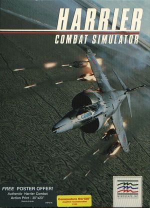 Cover for Harrier Combat Simulator.