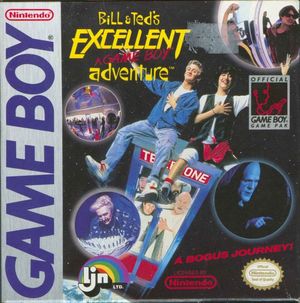 Cover for Bill & Ted's Excellent Game Boy Adventure: A Bogus Journey!.