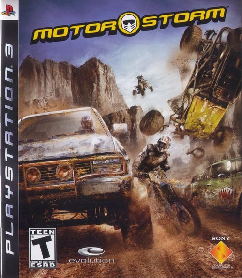 Cover for MotorStorm.