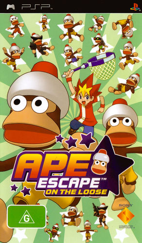 Cover for Ape Escape: On the Loose.