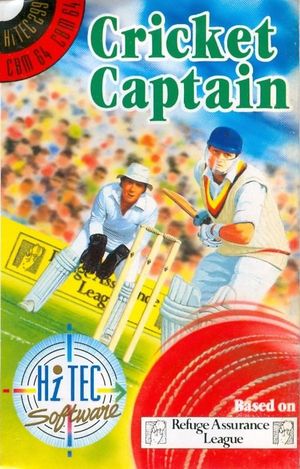 Cover for Cricket Captain.