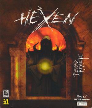 Cover for Hexen: Beyond Heretic.