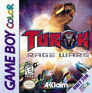 Cover for Turok: Rage Wars.