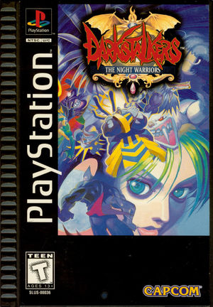 Cover for Darkstalkers: The Night Warriors.