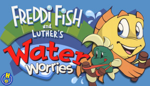 Cover for Freddi Fish and Luther's Water Worries.