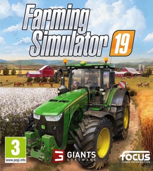 Cover for Farming Simulator 19.