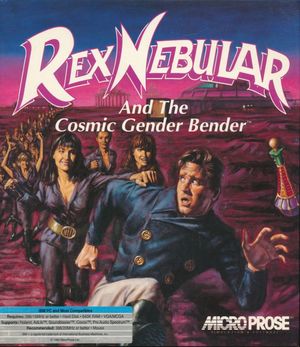 Cover for Rex Nebular and the Cosmic Gender Bender.