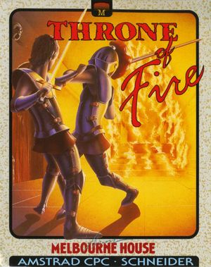 Cover for Throne of Fire.