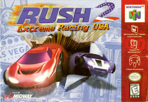 Cover for Rush 2: Extreme Racing USA.