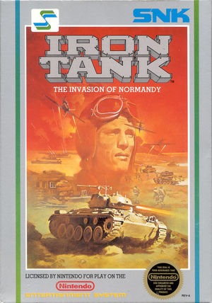 Cover for Iron Tank: The Invasion of Normandy.