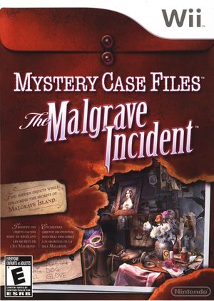 Cover for Mystery Case Files: The Malgrave Incident.