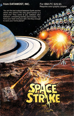 Cover for Space Strike.