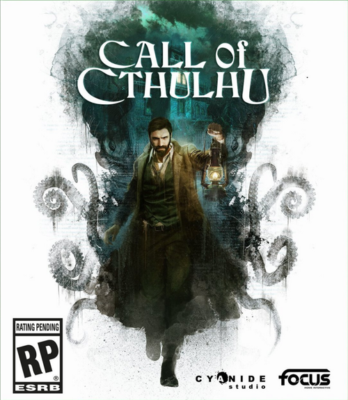 Cover for Call of Cthulhu: The Official Video Game.