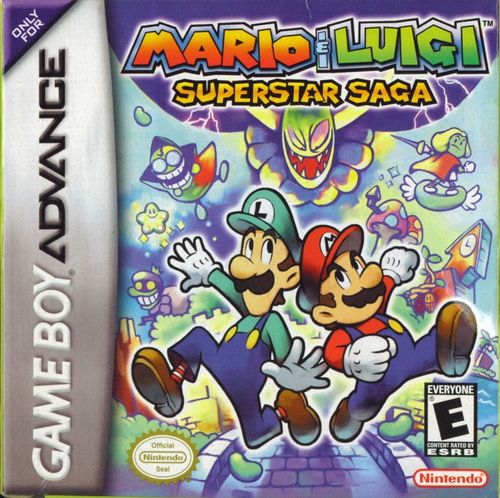 Cover for Mario & Luigi: Superstar Saga.