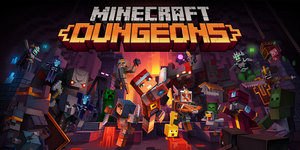 Cover for Minecraft: Dungeons.