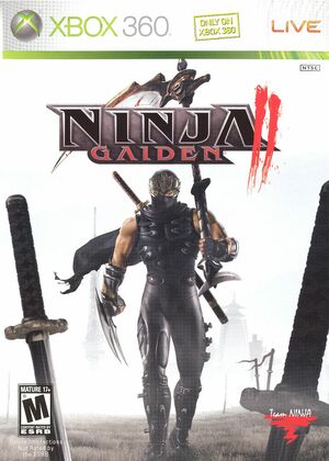 Cover for Ninja Gaiden II.