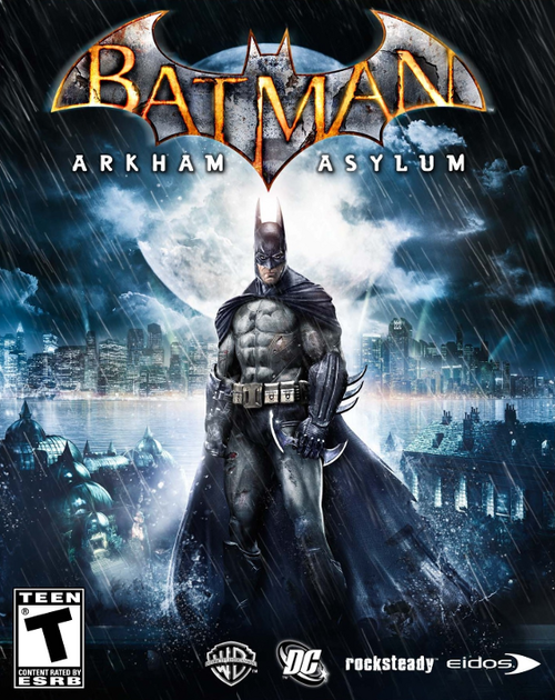 Cover for Batman: Arkham Asylum.