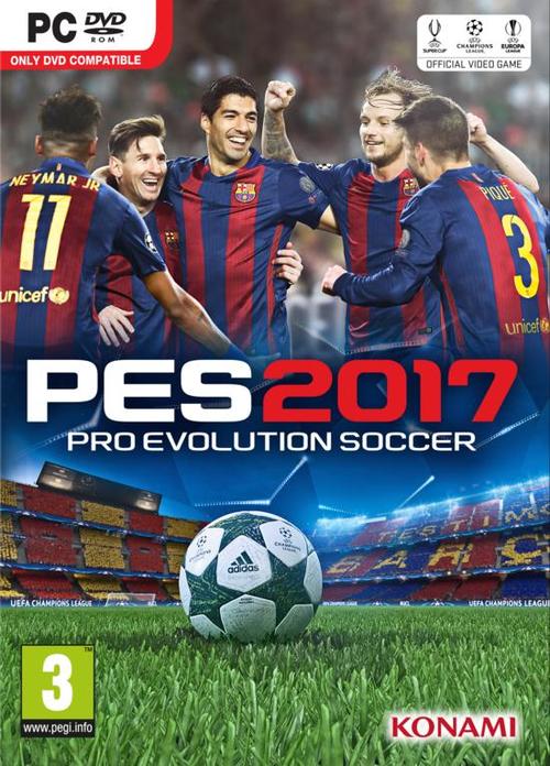 Cover for Pro Evolution Soccer 2017.