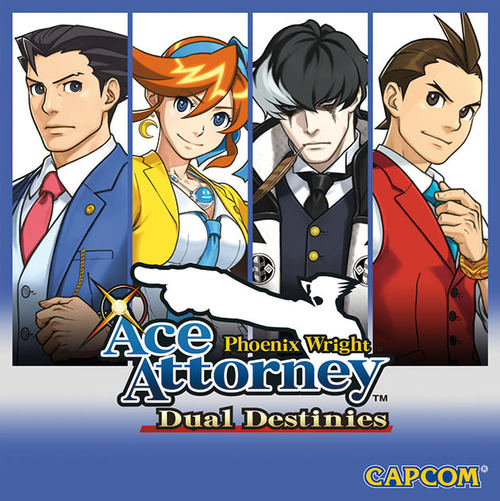 Cover for Phoenix Wright: Ace Attorney − Dual Destinies.