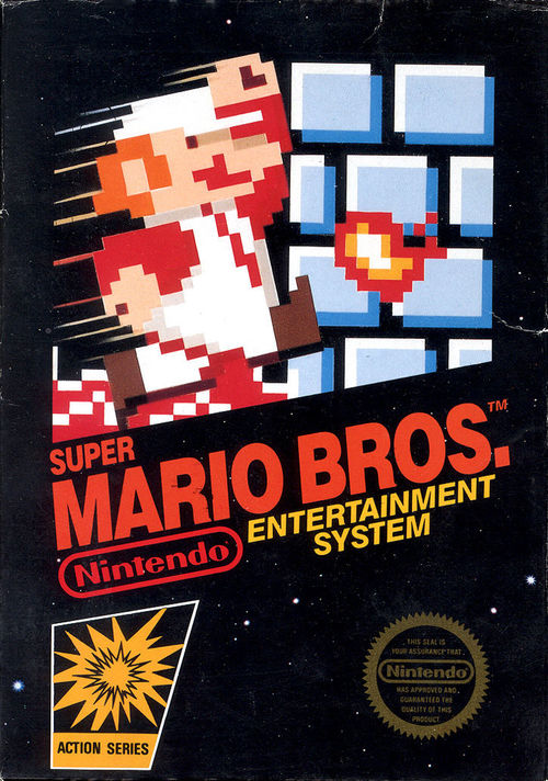 Cover for Super Mario Bros..