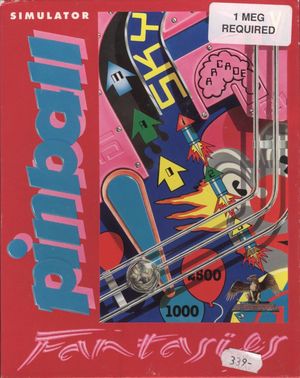 Cover for Pinball Fantasies.