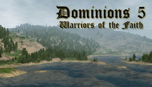 Cover for Dominions 5 - Warriors of the Faith.