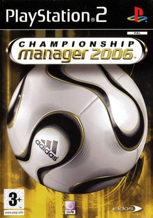 Cover for Championship Manager 2006.