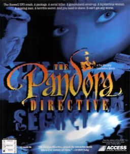 Cover for The Pandora Directive.