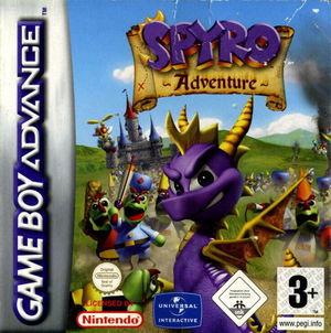 Cover for Spyro: Attack of the Rhynocs.