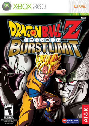 Cover for Dragon Ball Z: Burst Limit.
