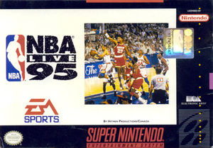 Cover for NBA Live 95.
