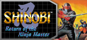 Cover for Shinobi III: Return of the Ninja Master.