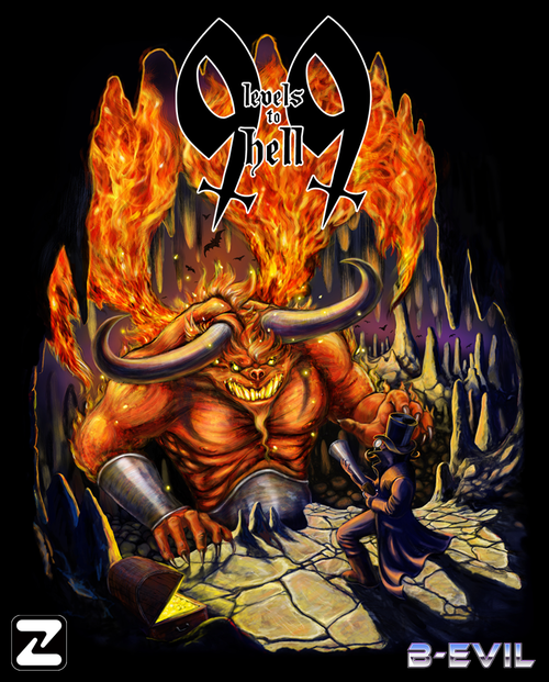 Cover for 99 Levels to Hell.