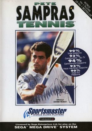 Cover for Pete Sampras Tennis.