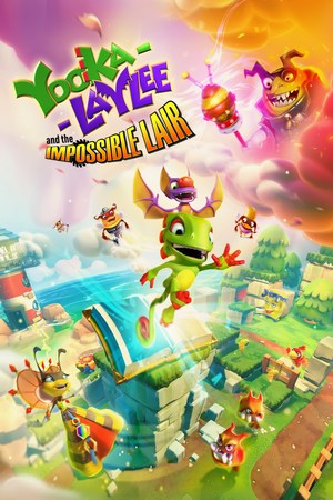 Cover for Yooka-Laylee and the Impossible Lair.