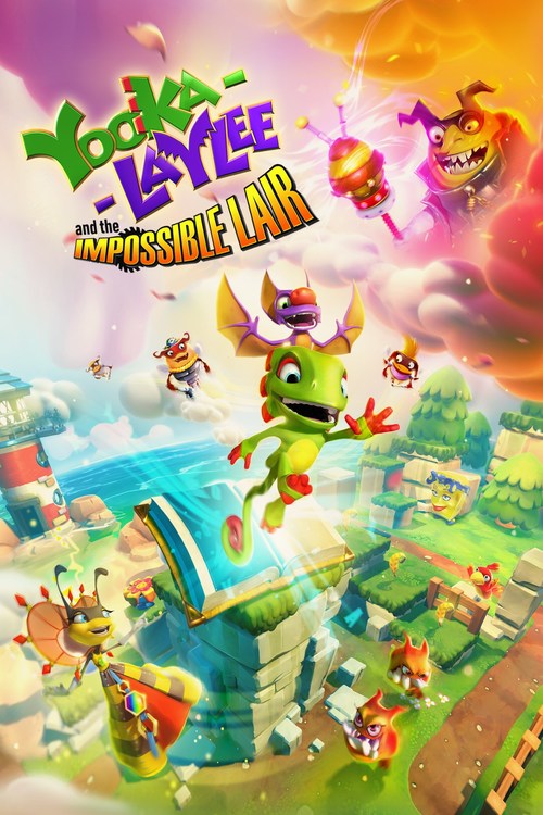 Cover for Yooka-Laylee and the Impossible Lair.