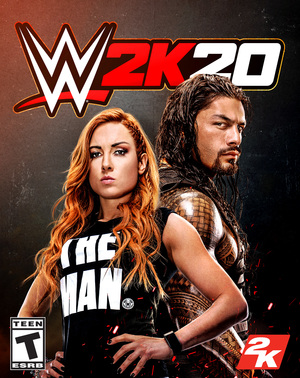 Cover for WWE 2K20.