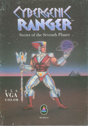 Cover for Cybergenic Ranger: Secret of the Seventh Planet.